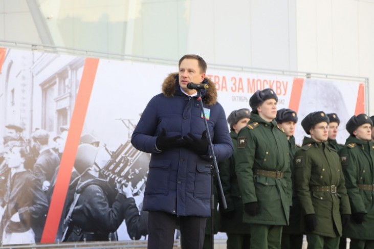 Телеканал 360: Патриотическая акция к годовщине битвы за Москву прошла в Красногорске